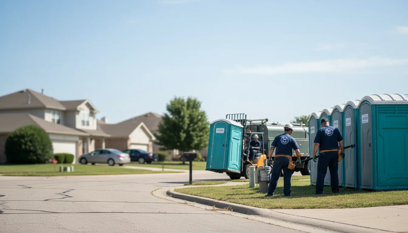 Porta Potty Rental in Brimfield, IL near me